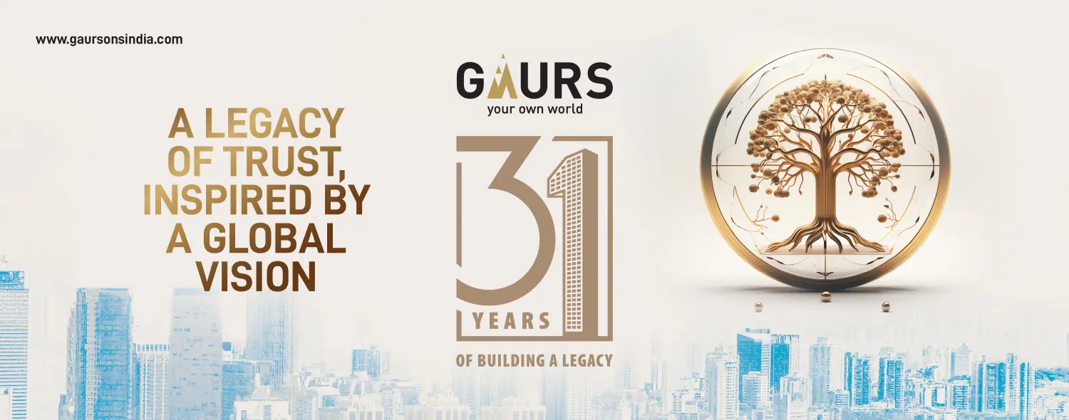 Gaur 31st year banner